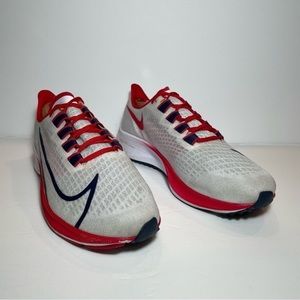 Nike Air Zoom Pegasus‎ 37 Arizona Wildcats White Red Mens Size 8 No Box Preowned